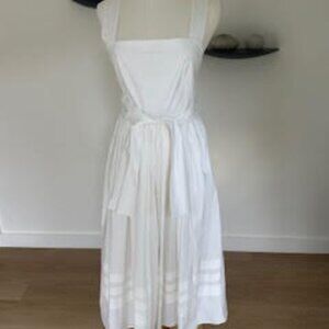 JCREW APRON DRESS WITH TIE